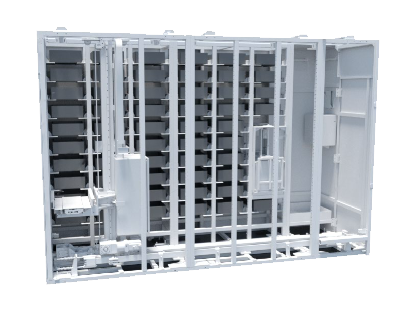 Mini salle de stockage automatique